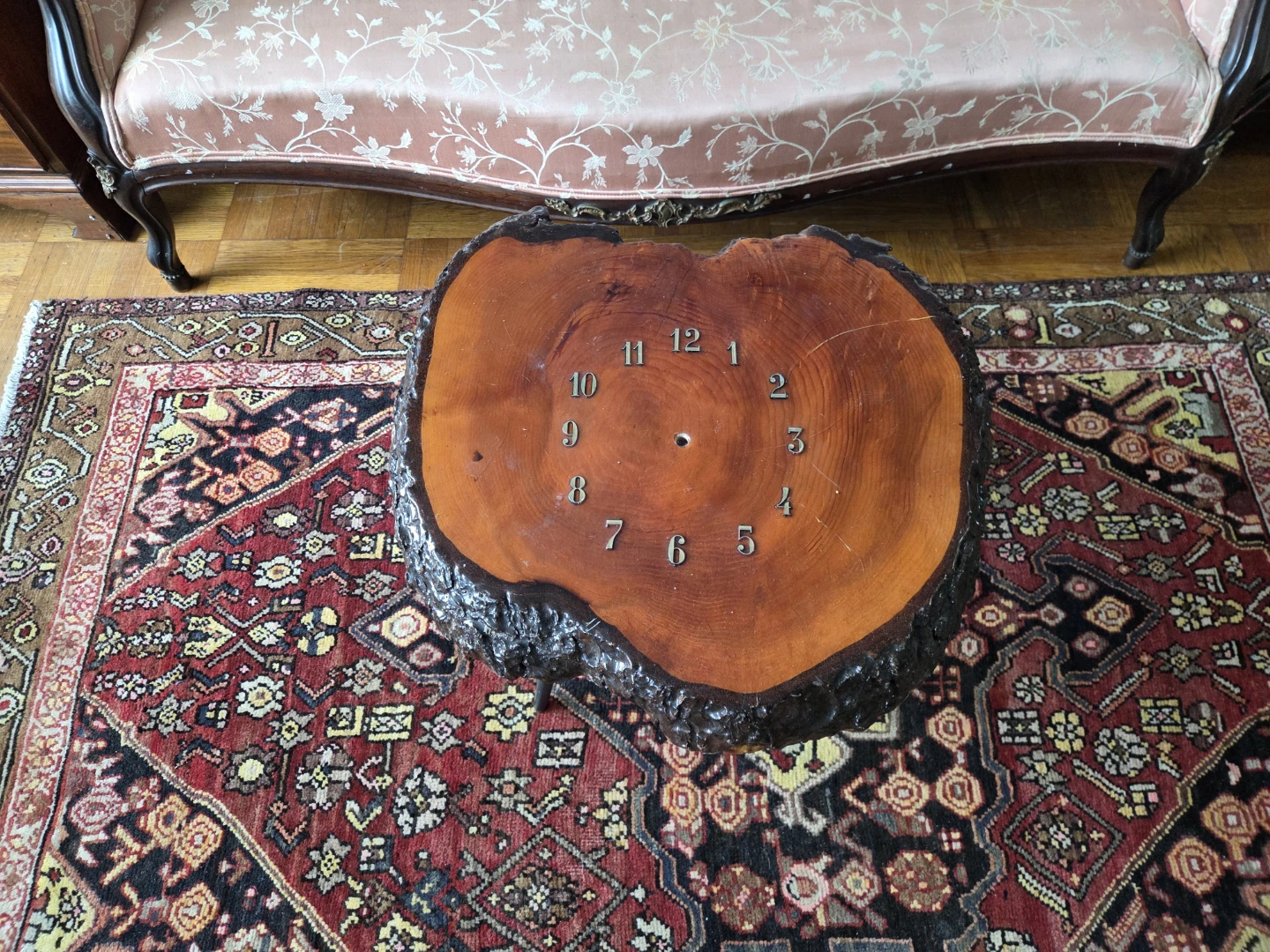 Live Edge Burlwood Slab Rustic Coffee Table - photo 4
