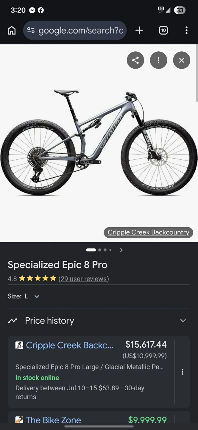 2024 Specializes Epic 8 Pro Mountain Bike - photo 4