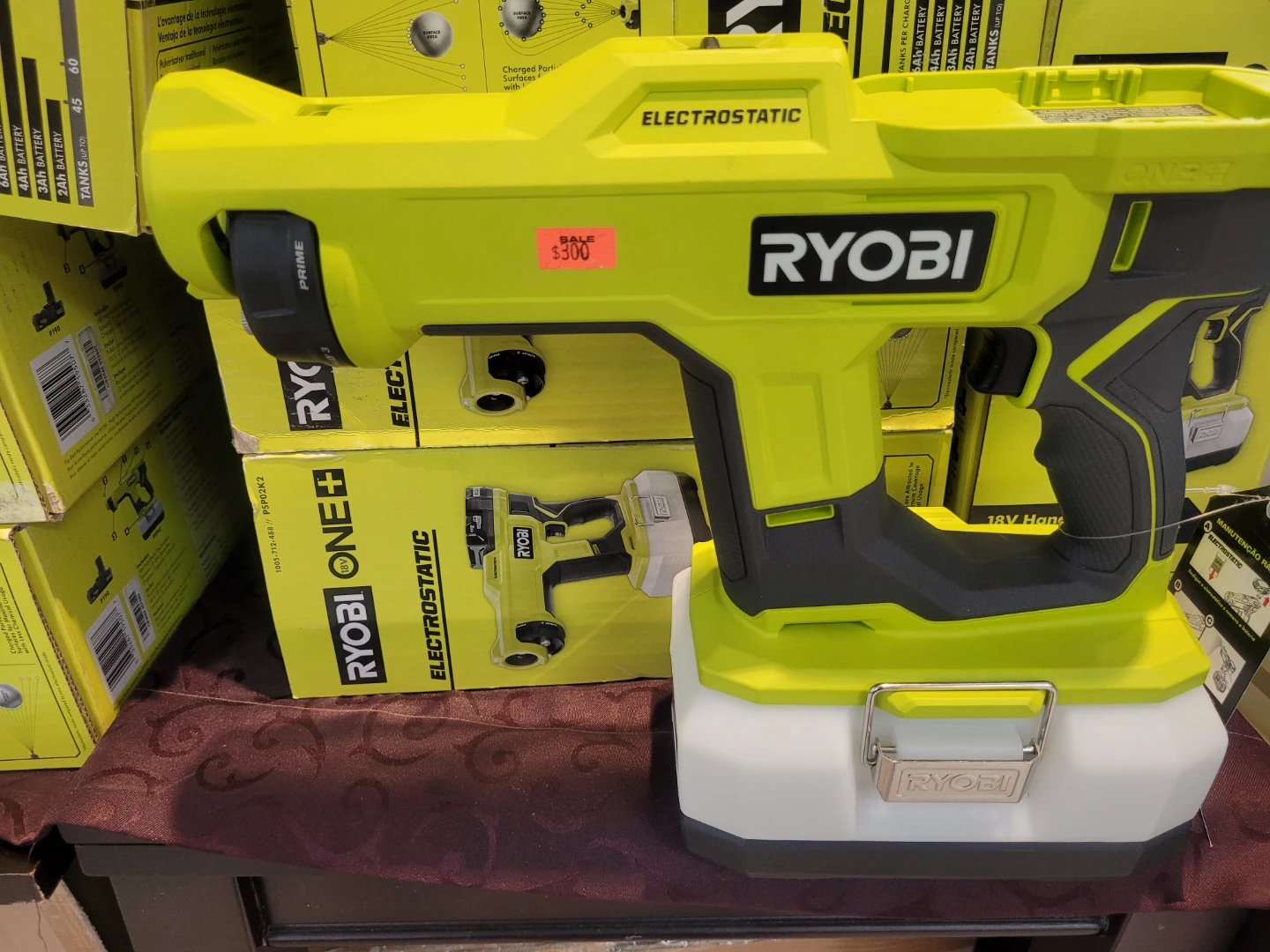 Ryobi ONE+ 18V Handheld Electrostatic Sprayer Kit