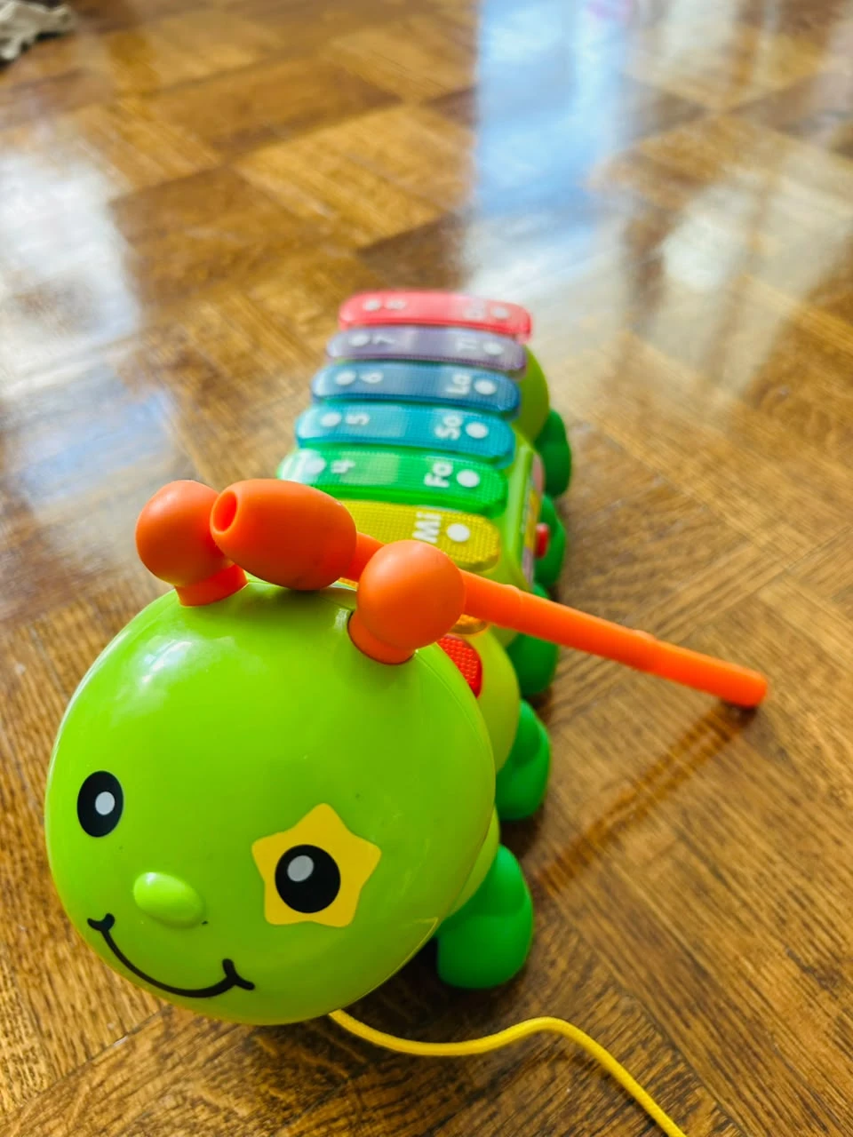Fisher-Price Rock-a-Stack Musical Caterpillar Toy