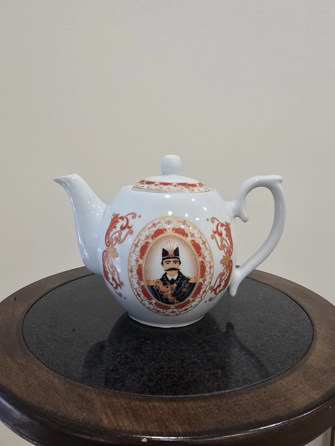 Decorative Teapot with Royal Portrait