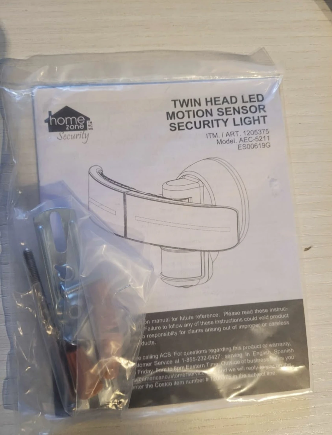 Home Zone Security Motion Activated LED Security Light - photo 3