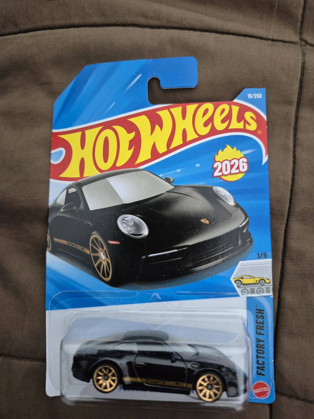 Hot Wheels Porsche 911 Carrera - Black