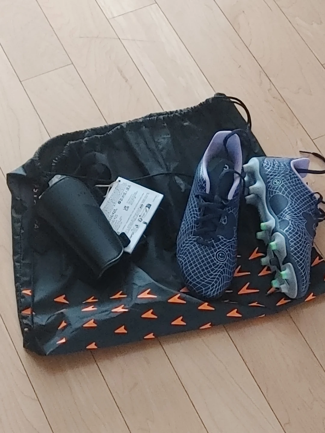 Football Cleats with Bag