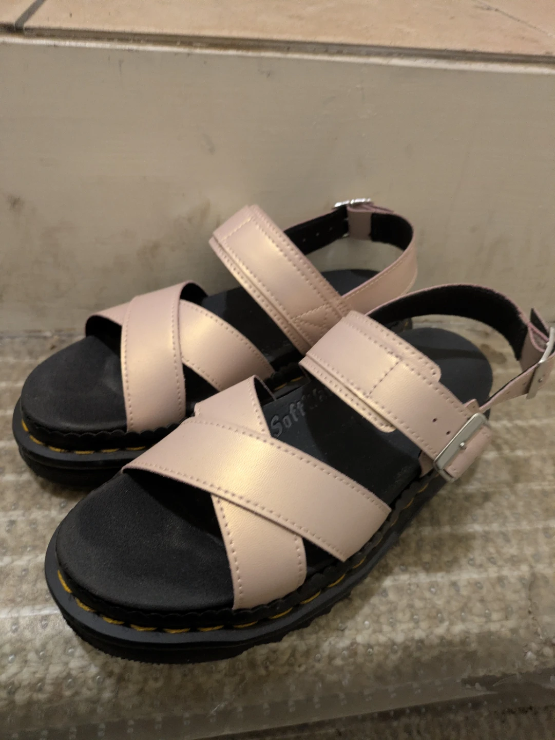 Dr. Martens Voss II Women's Sandals Size 7 Pink Gold - photo 3