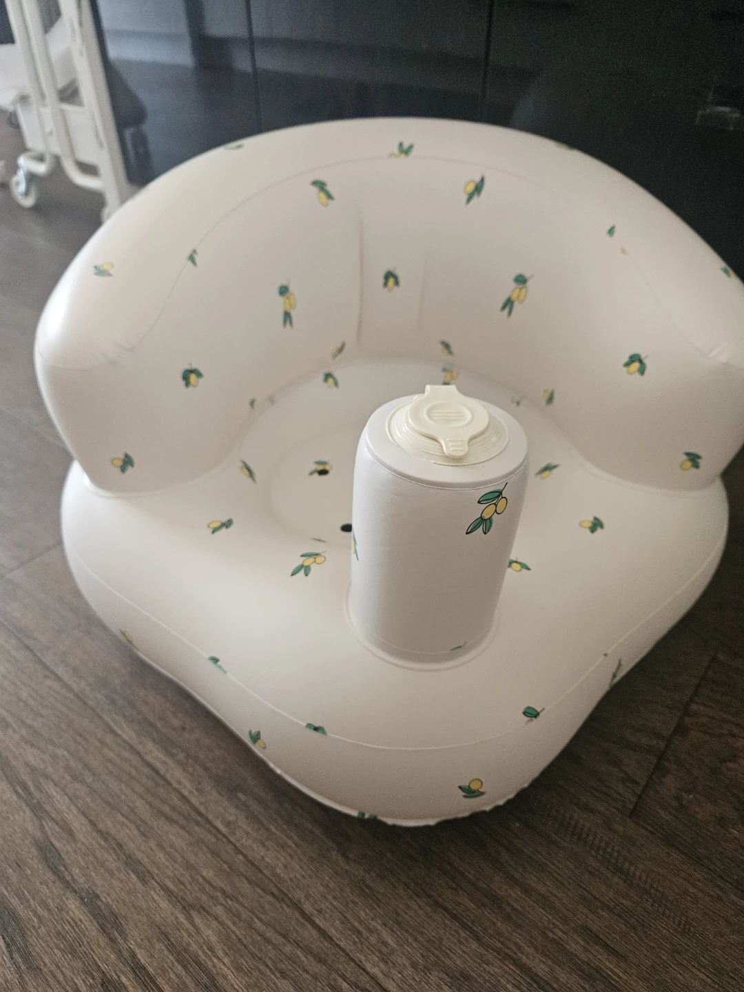 Inflatable Baby Seat with Lemon Print - photo 2