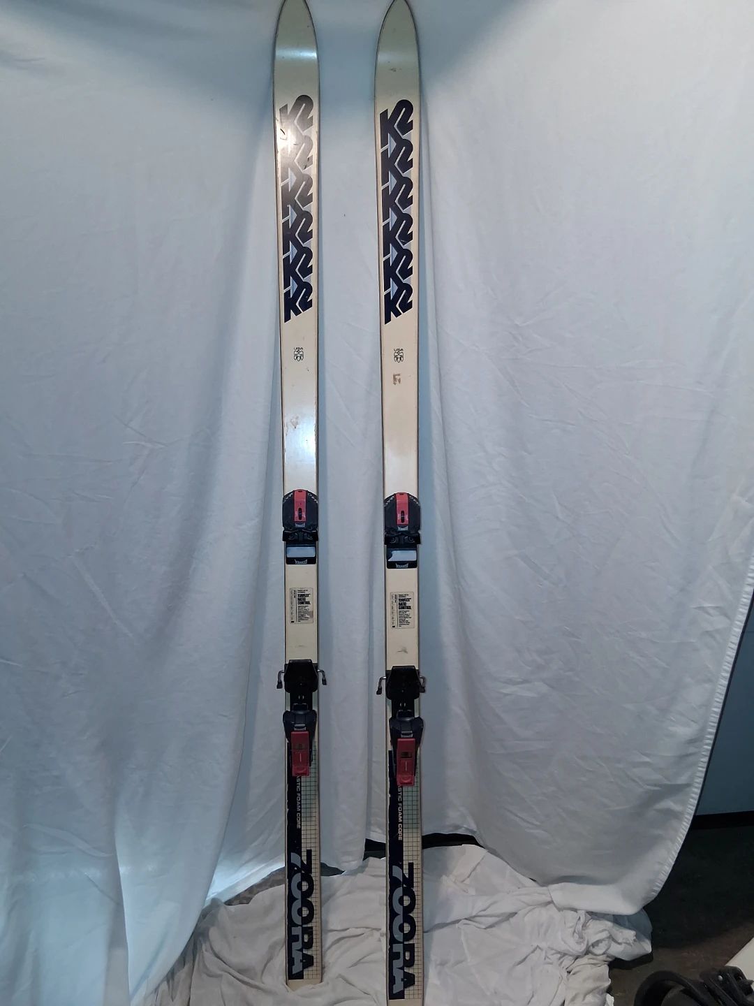 K2 Zoobla Downhill Skis with Marker Bindings