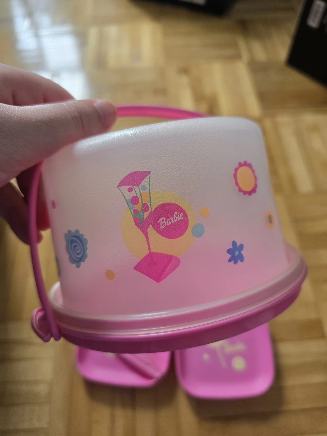 Girls Barbie Cake Serving Set - photo 3