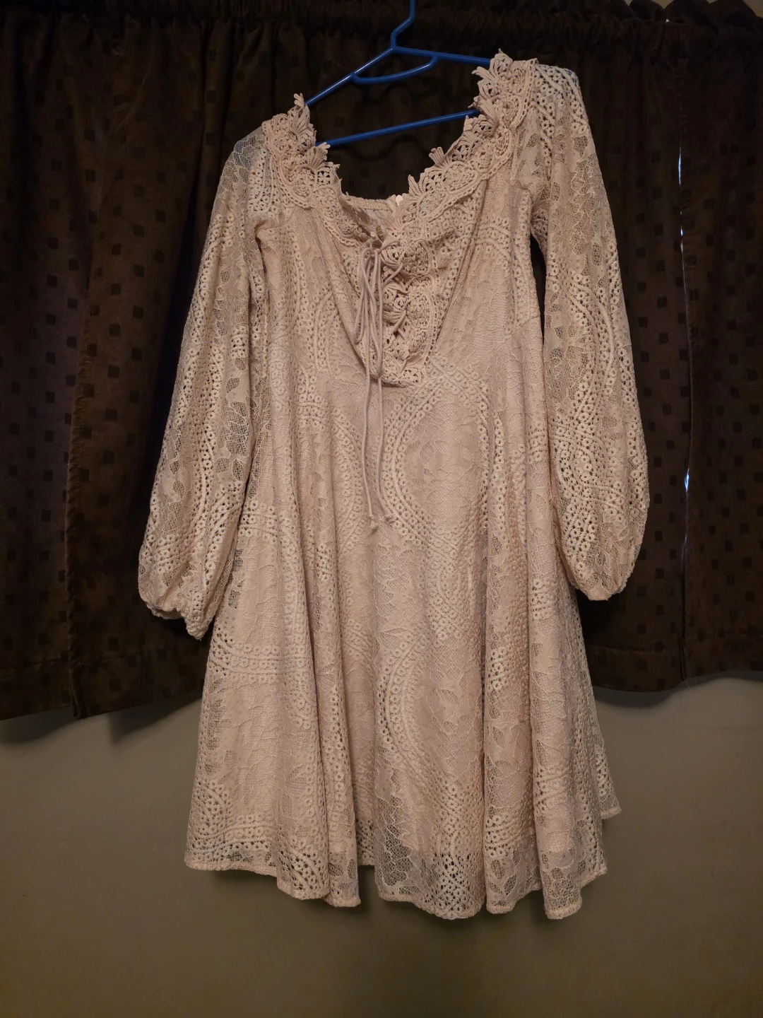 Pink Lace Dress