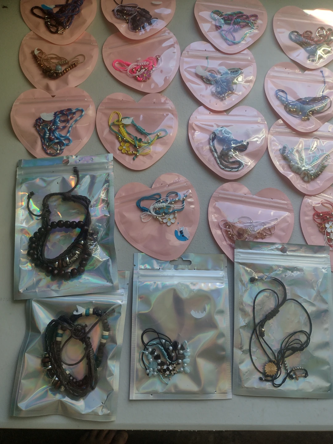 Assorted Handmade Bracelets and Necklaces