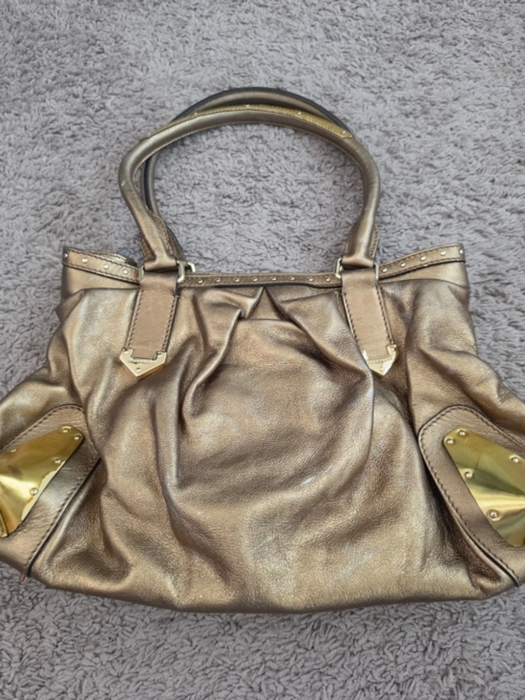 Burberry Gold Shoulder Bag - photo 3