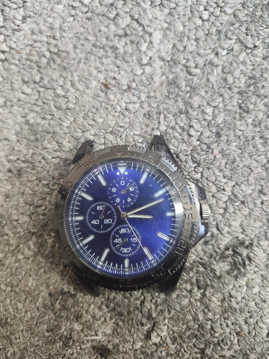 Men's Blue Chronograph Watch