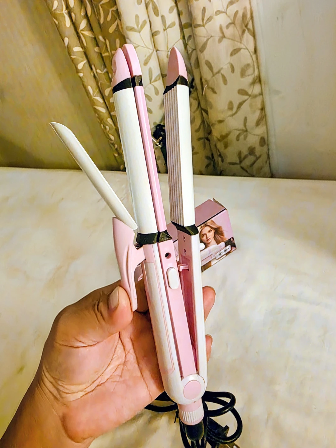 Sokany Professional 3-in-1 Hair Curler & Straightener - photo 2