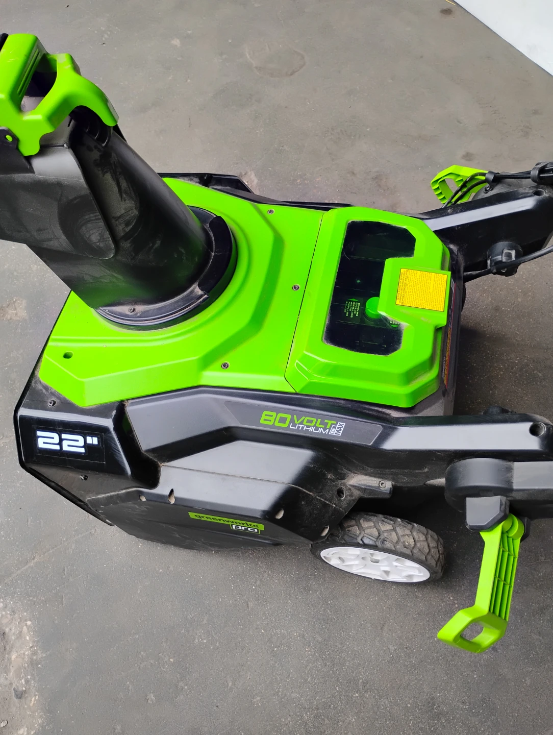 Greenworks PRO 80V Snow Blower