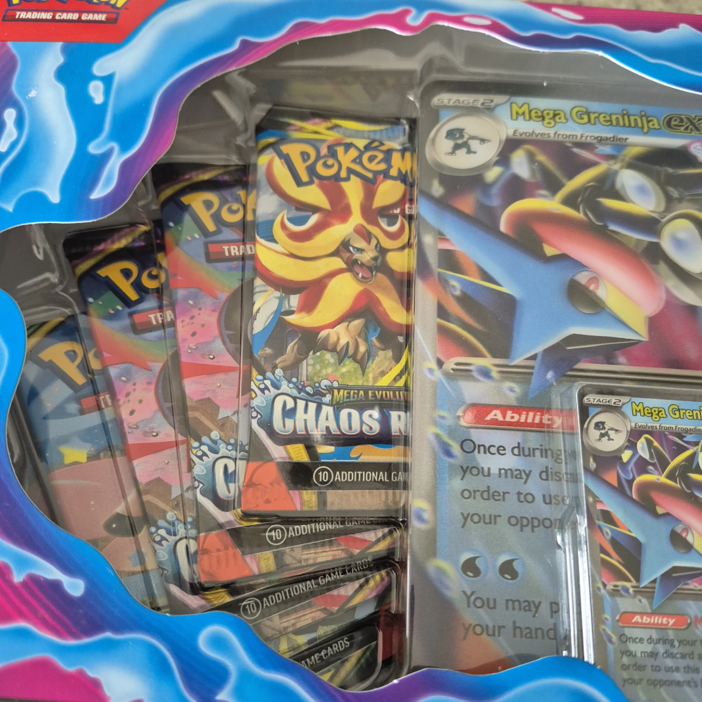 Pokémon Mega Greninja EX Premium Collection Trading Card Game - photo 4