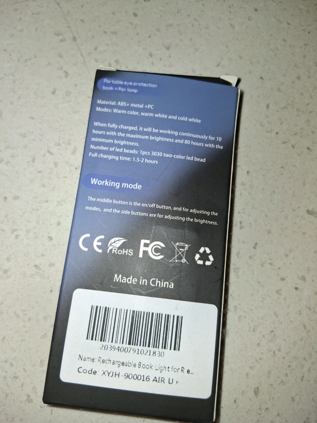 Rechargeable Book Light - photo 2
