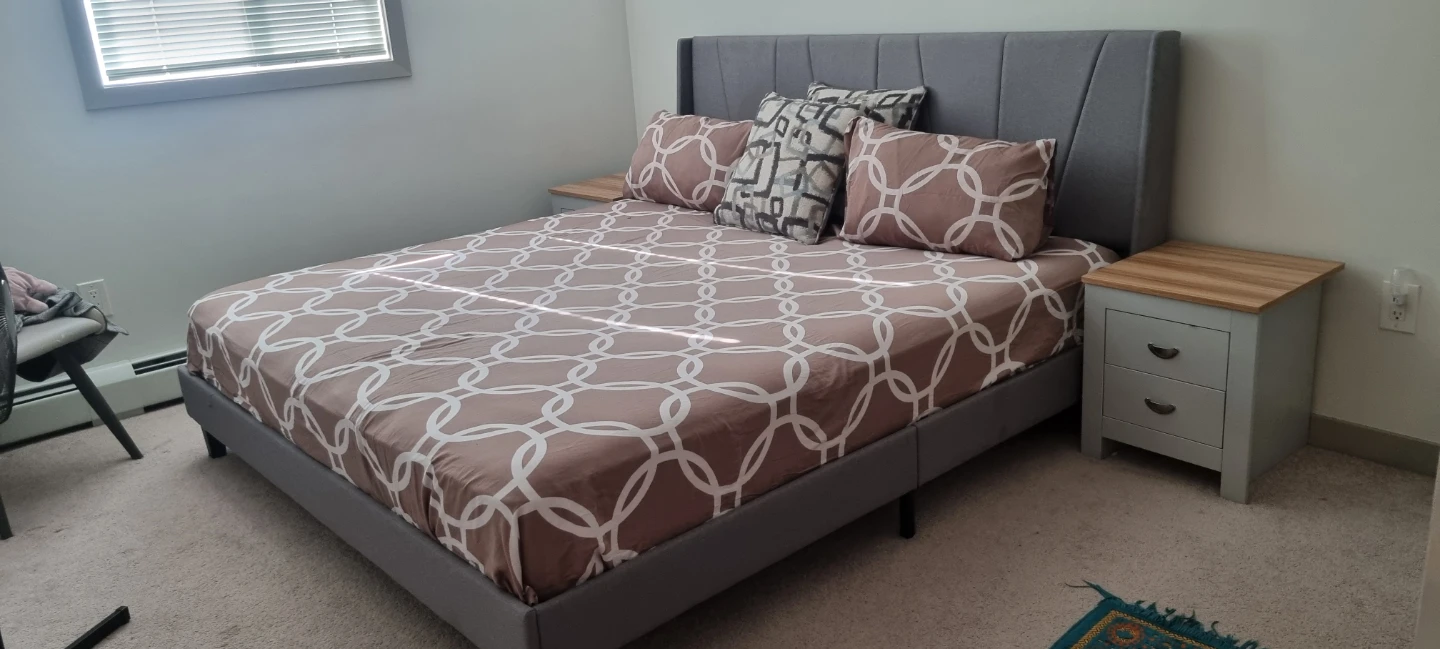 King Size Bed Set – Almost Brand New - photo 2