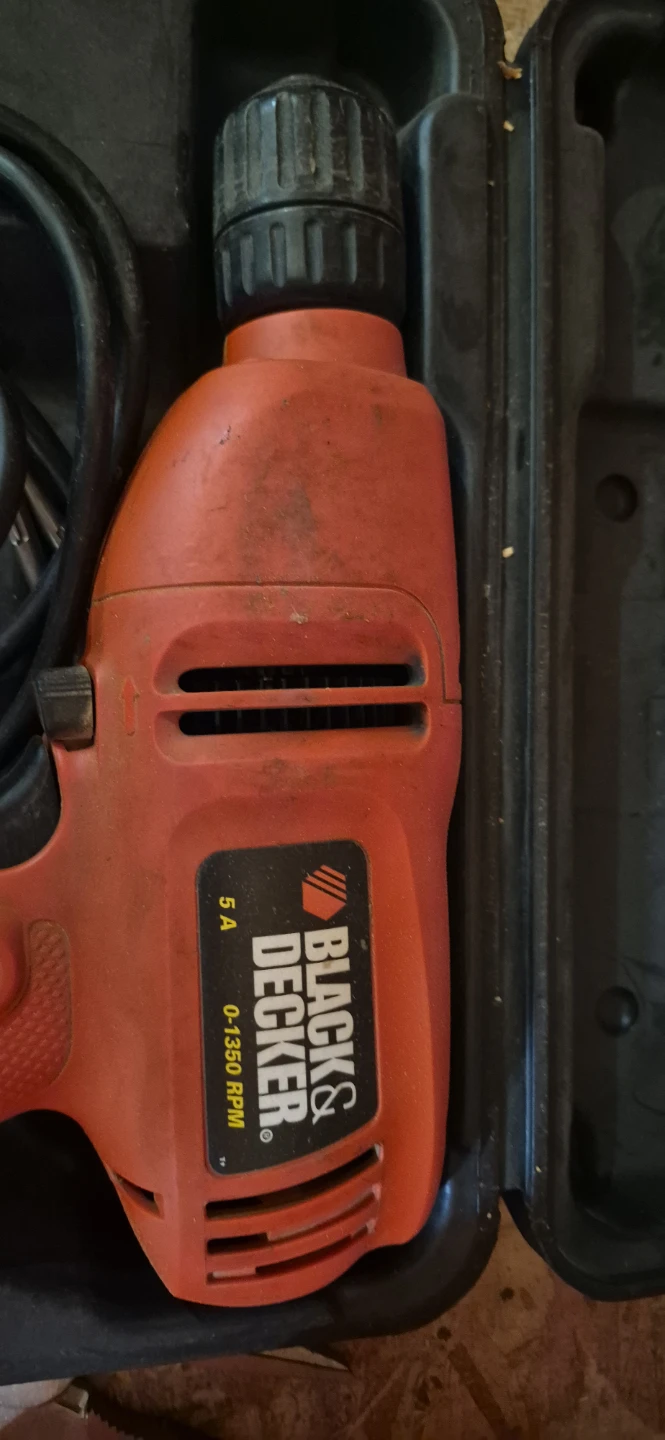 Black & Decker Corded Drill with Case - photo 2