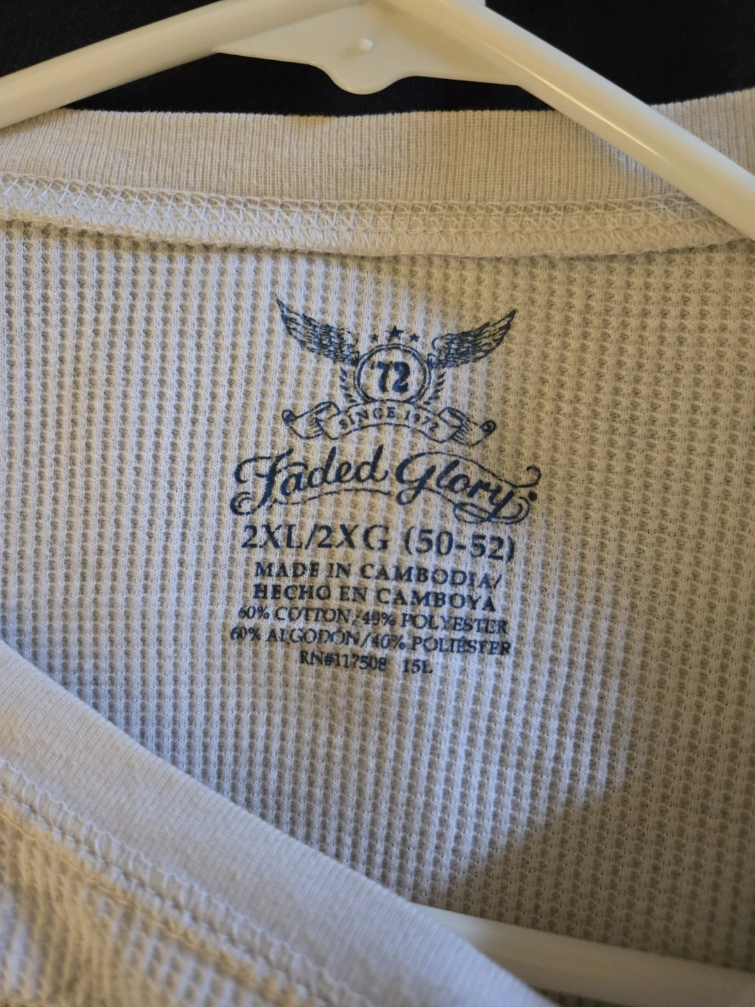 Faded Glory Women's Long Sleeve Thermal Shirt - photo 3