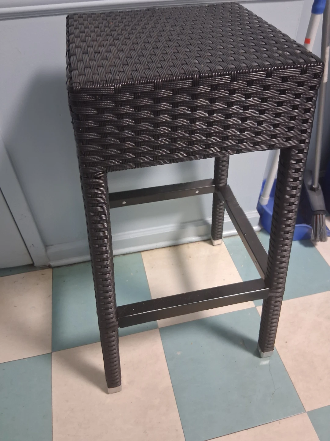 Woven Bar Stool - photo 3