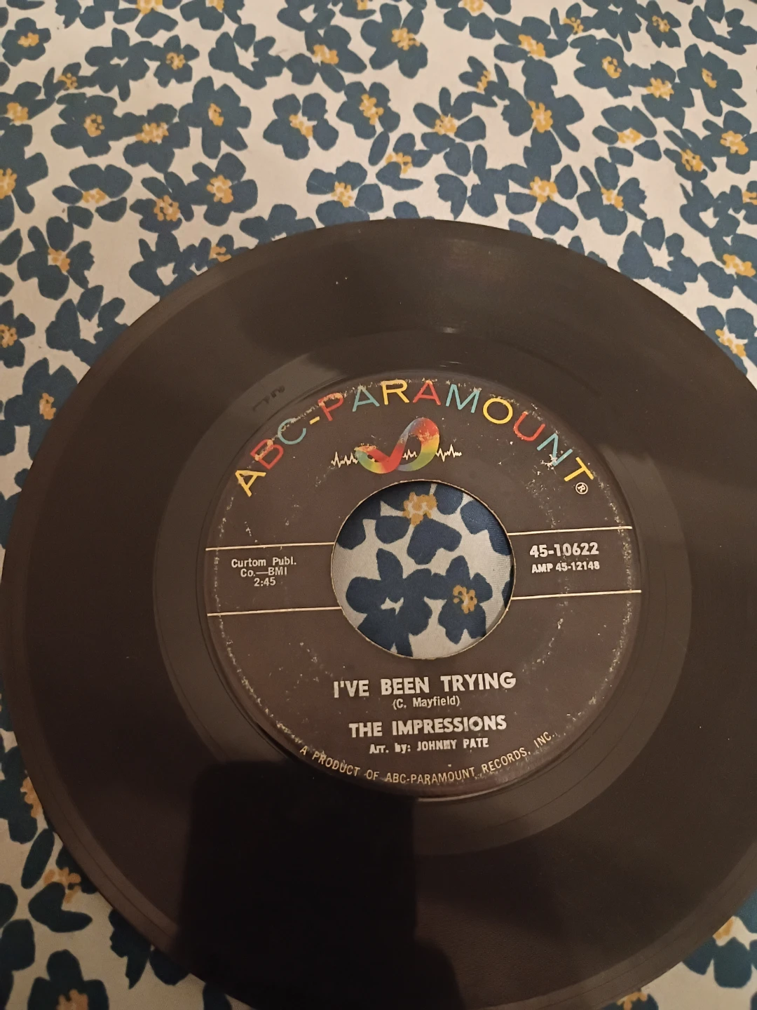 The Impressions I've Been Trying 7" Vinyl Record