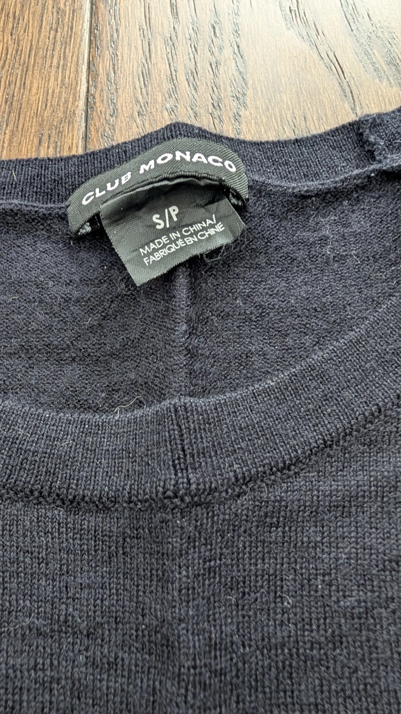 Club Monaco Lightweight Knit Top- S - photo 4