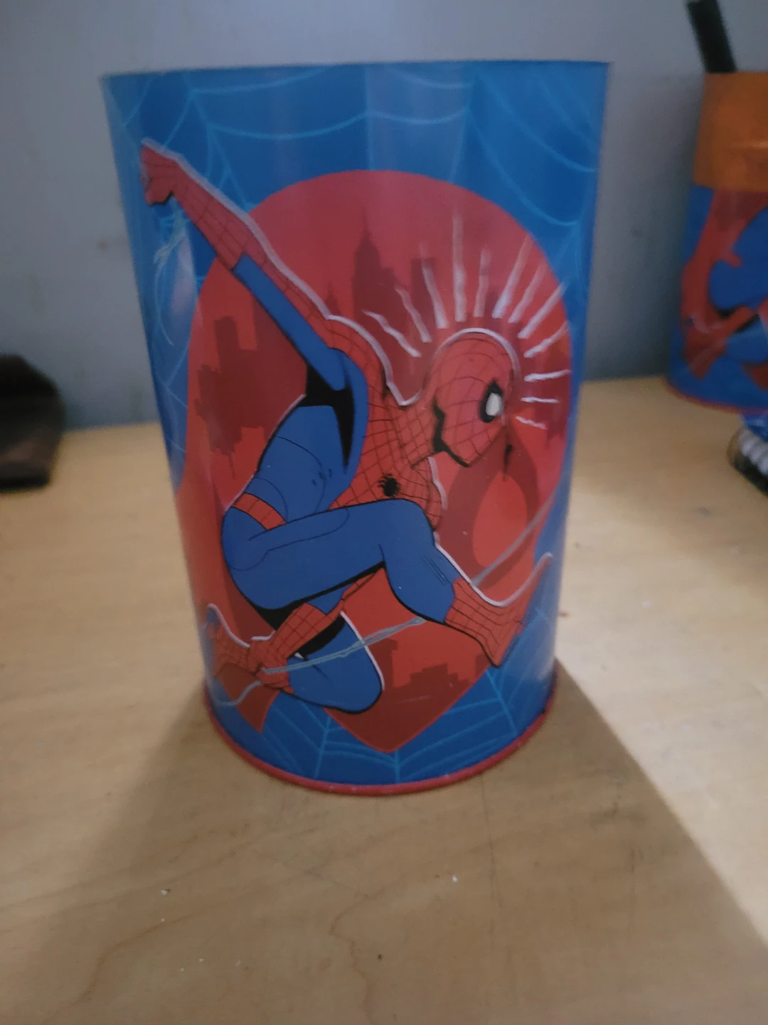 Spiderman Tin Cup