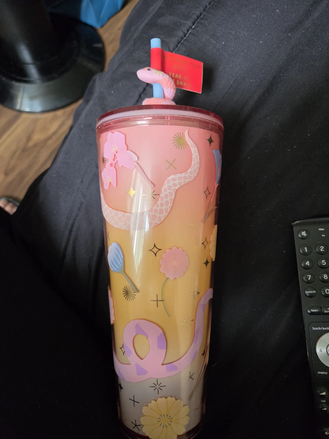 Starbucks Tumbler Cup with Snake Design - photo 2