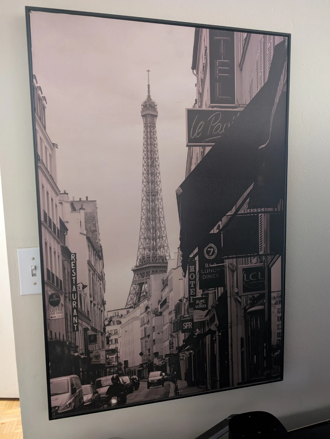 Cast Iron Eiffel Tower Tealight Holder - photo 4