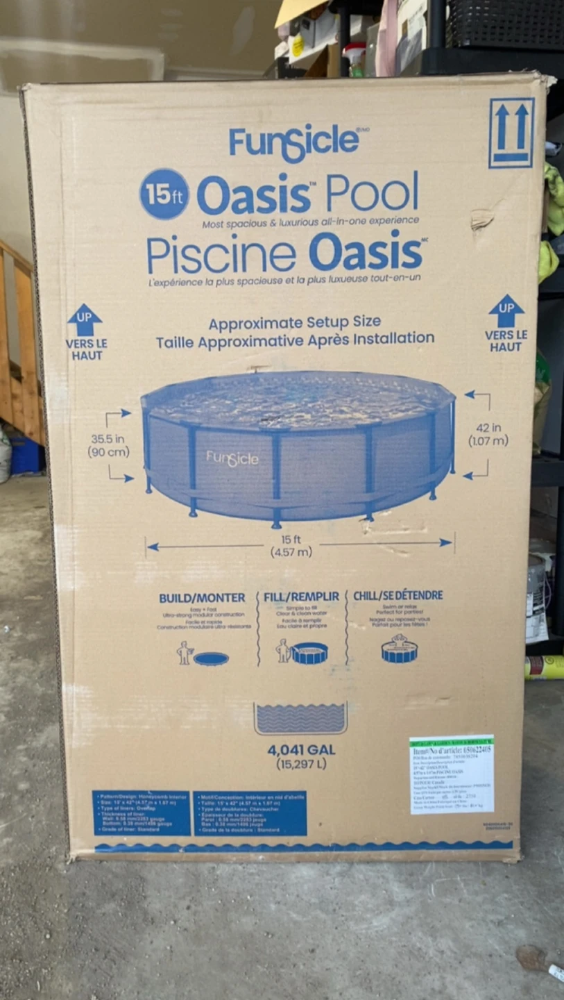 Funsicle 15ft Oasis Pool - photo 3