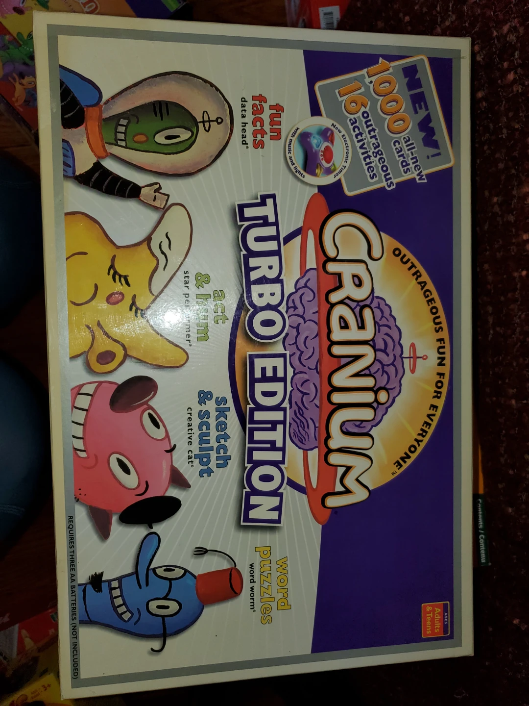 Cranium Turbo Edition Game