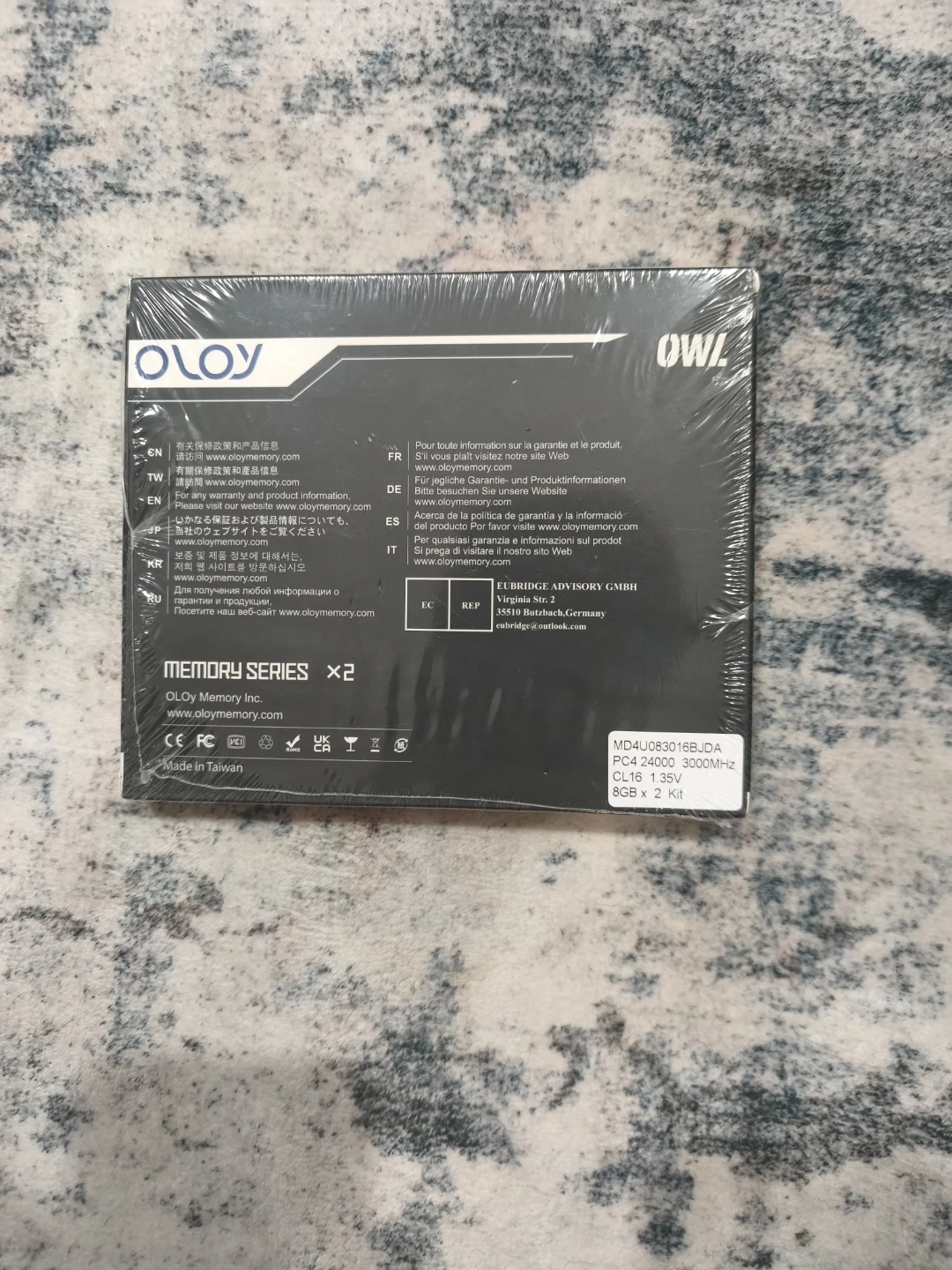 Oloy Owl Memory Series RAM DDR4 2x8GB 3000MHz - photo 3