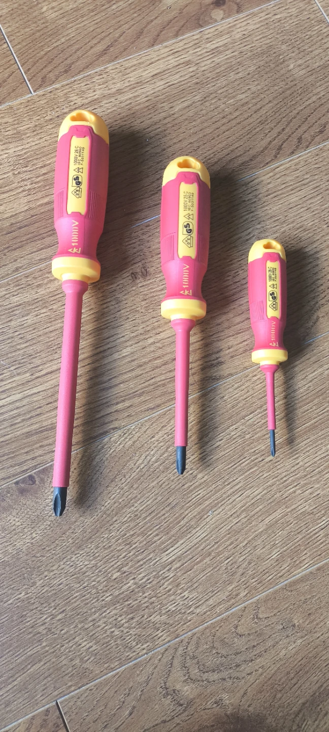 Set of 3 Insulated Screwdrivers