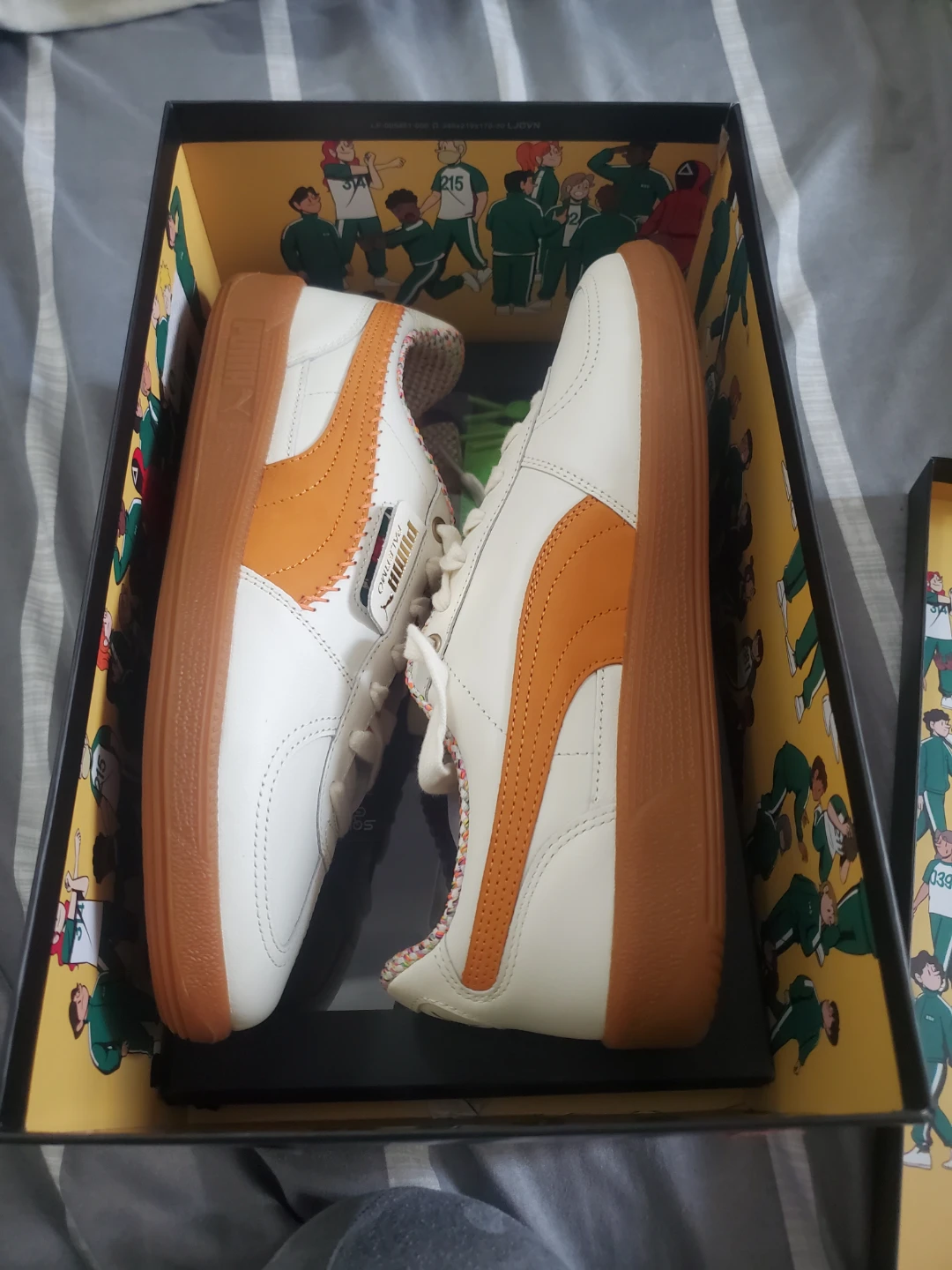 Brand new Puma x Squid Game Palermo Sneakers size 10us - photo 4