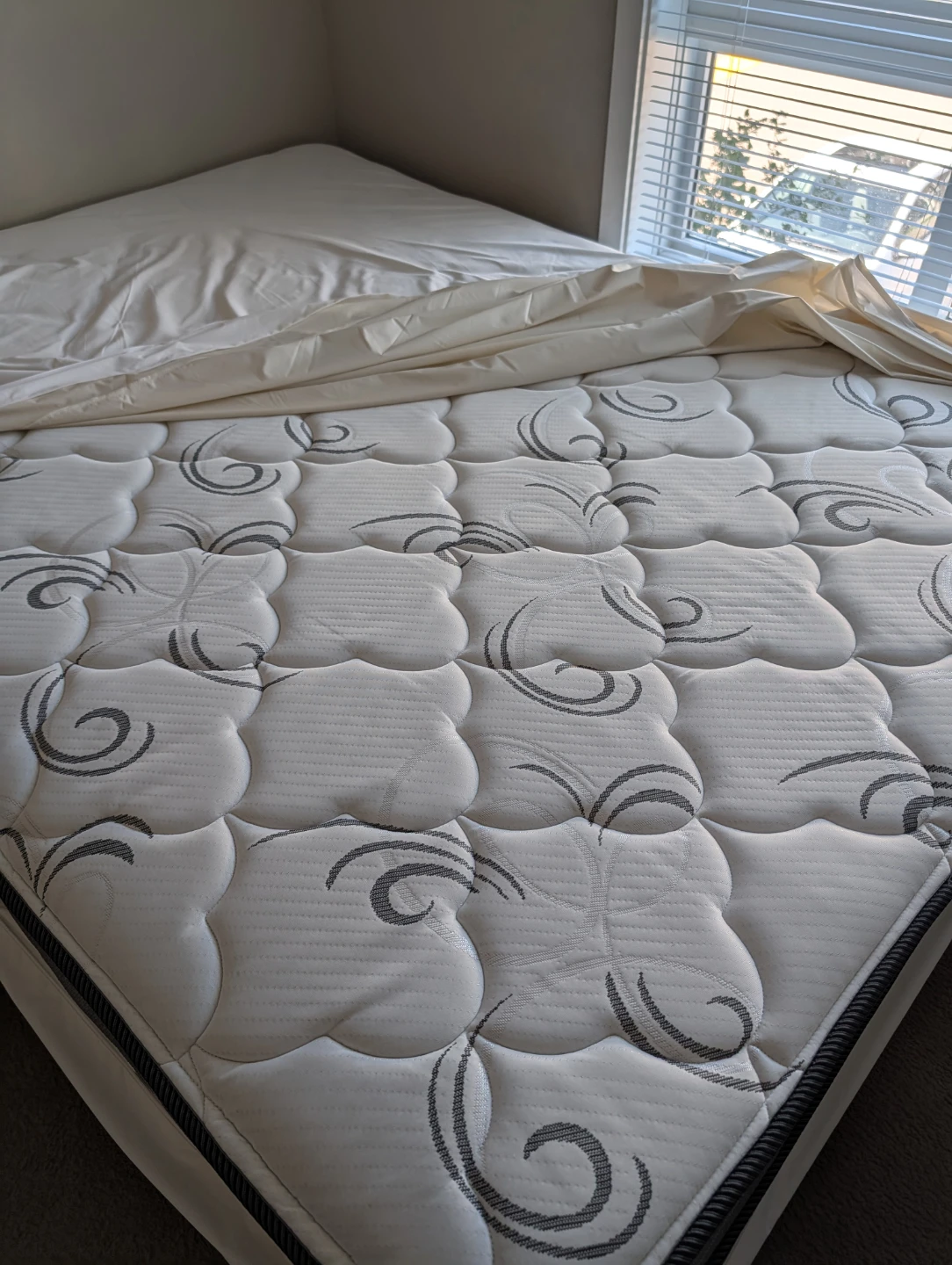 Queen Size Mattress with Box Spring