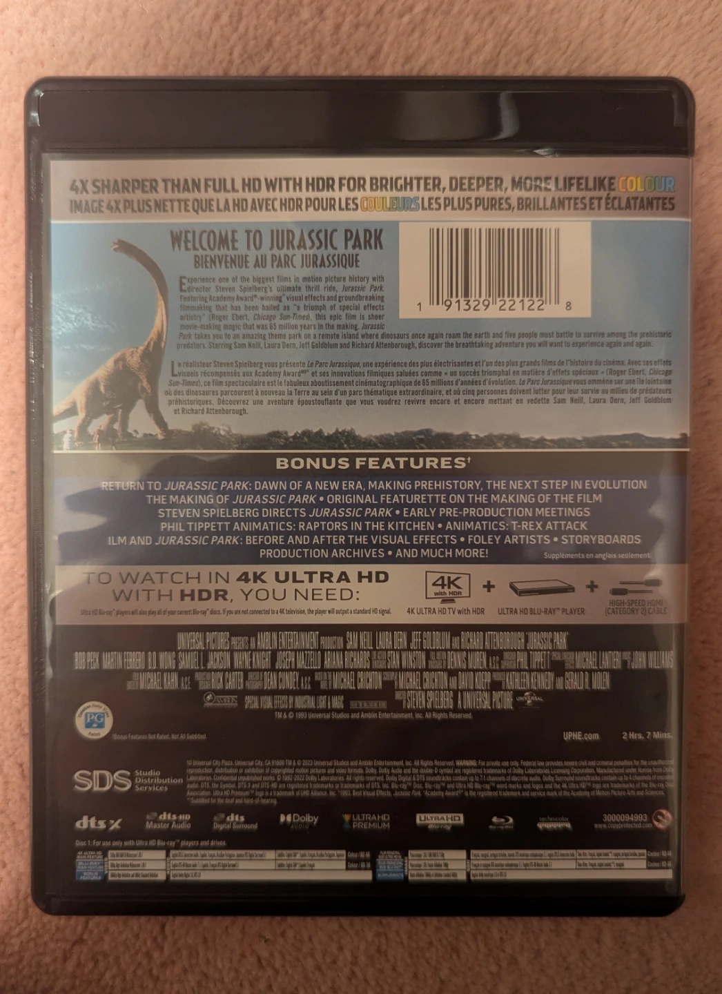 Jurassic Park 4K Ultra HD + Blu-Ray - photo 2