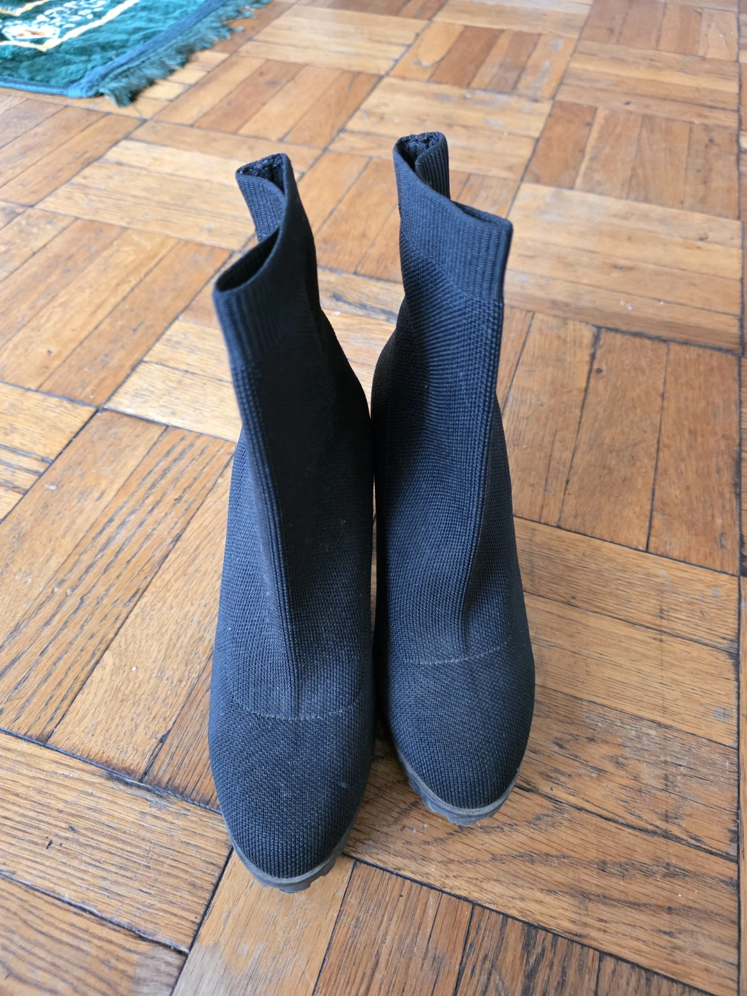 Black Sock Boots - Size 7 - photo 2