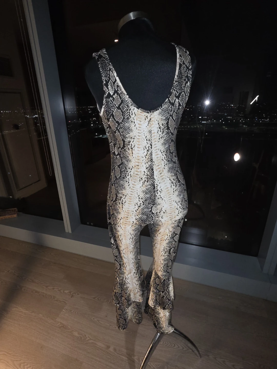 Women's Snake Print Jumpsuit - photo 2