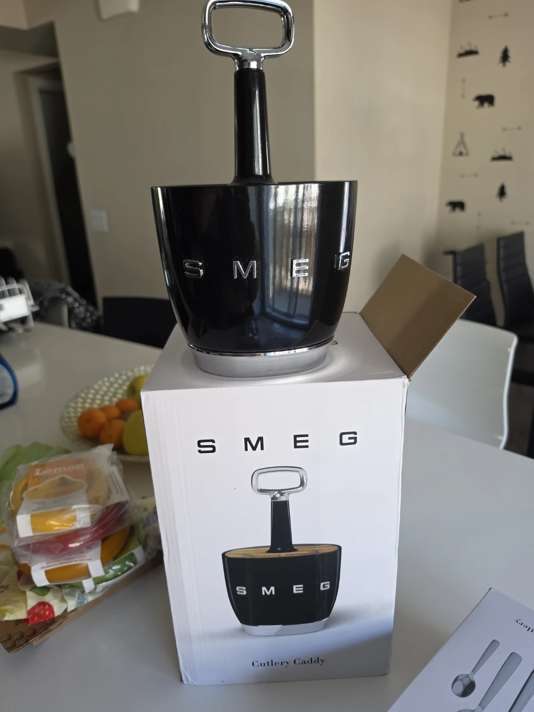 SMEG Cutlery Set with Caddy - Stainless Steel - photo 2