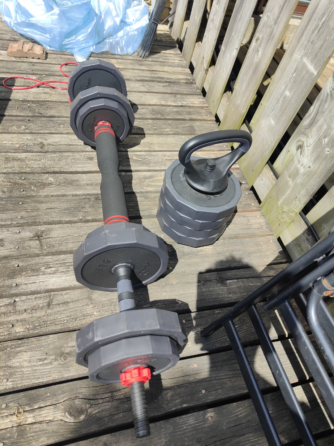 Adjustable Dumbbell and Kettlebell Weights
