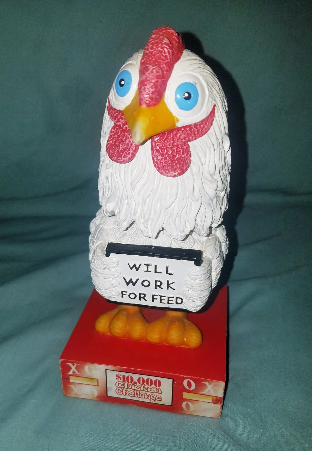 Tropicana Casino Atlantic City $10k Chicken Challenge Bobblehead