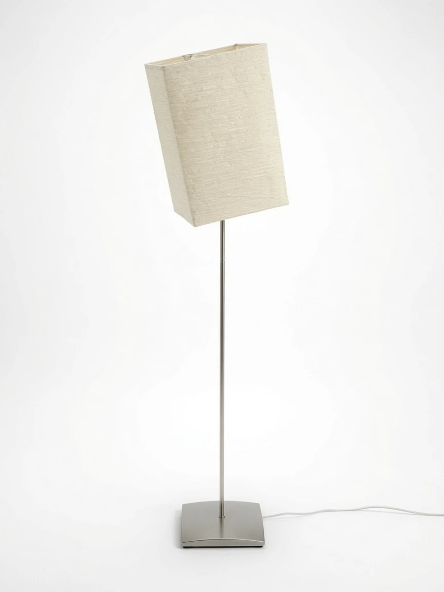 Modern Floor Lamp with Textured Shade