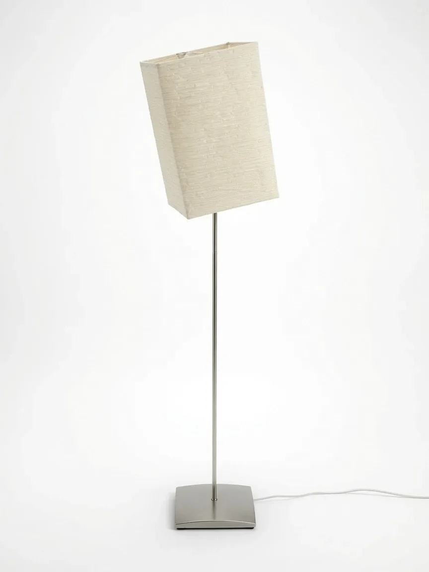 Modern Floor Lamp with Textured Shade