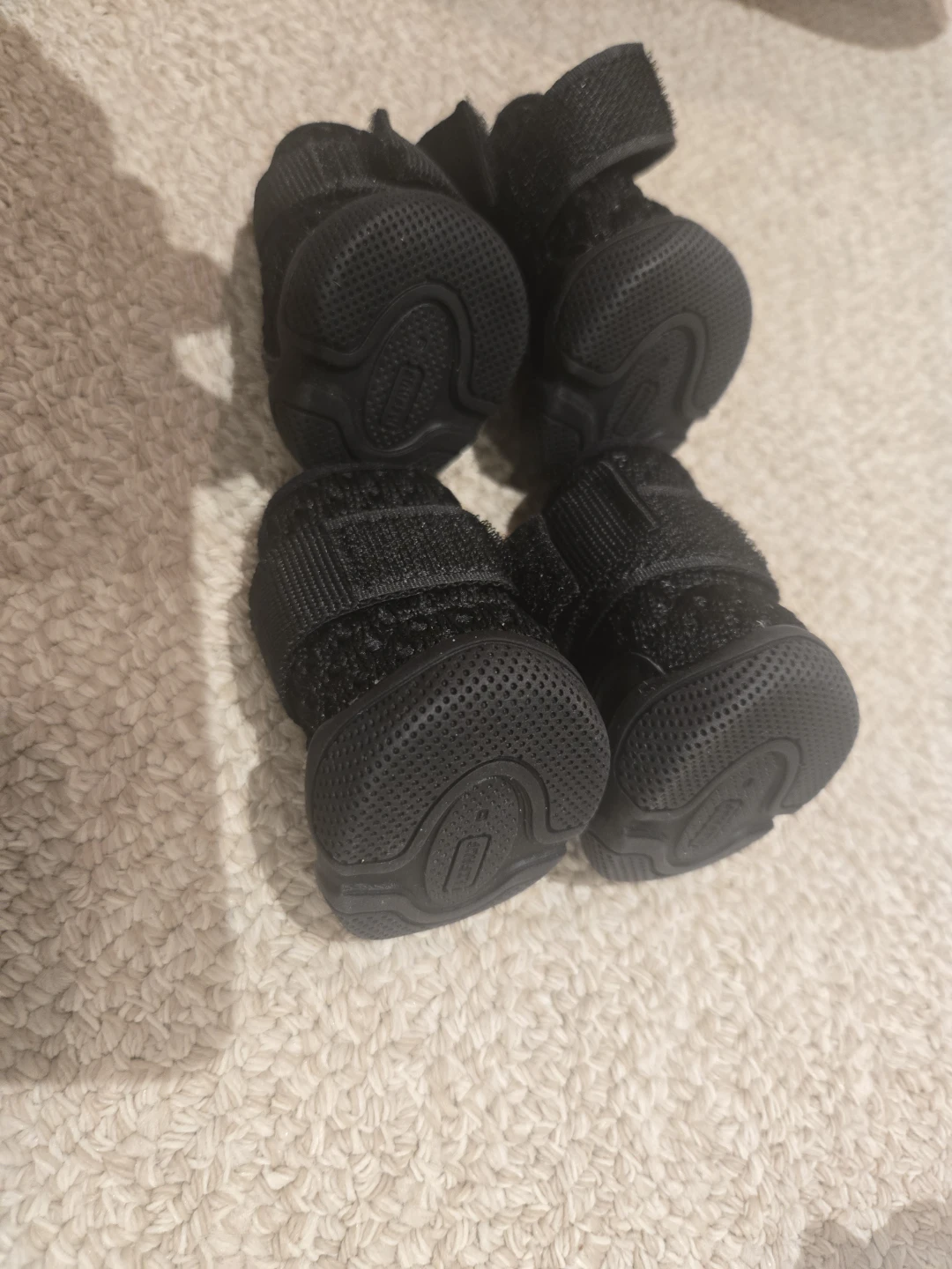 RIFRUF Dog Booties Size 0 Black/Black x4 $100 retail price - photo 5