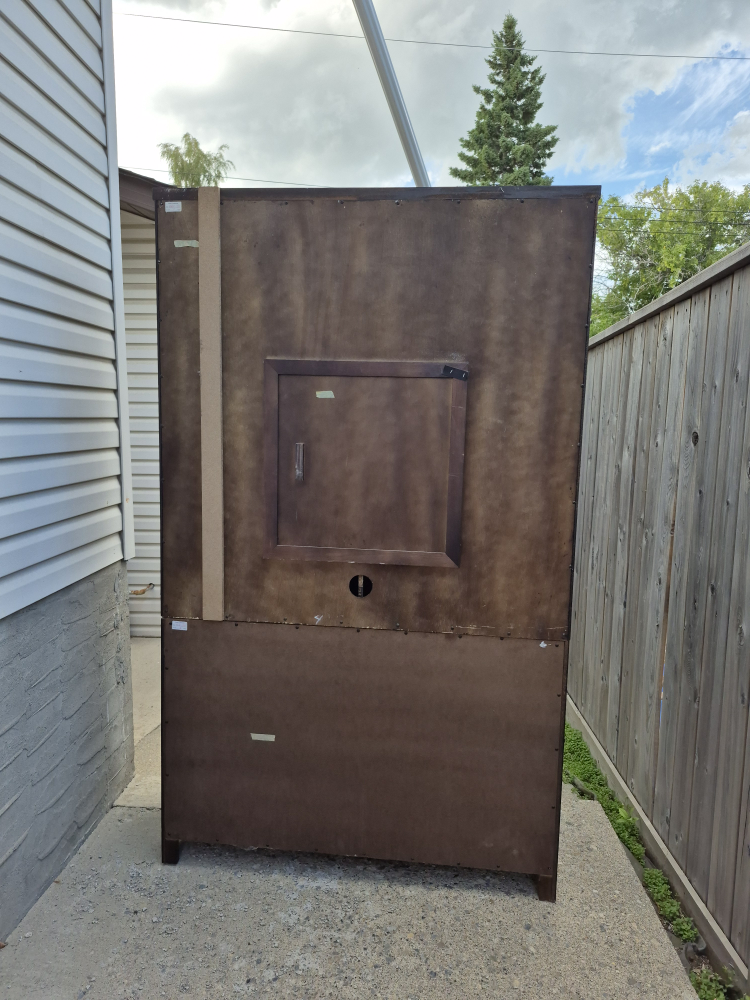 Wooden Wardrobe with Drawers - photo 2