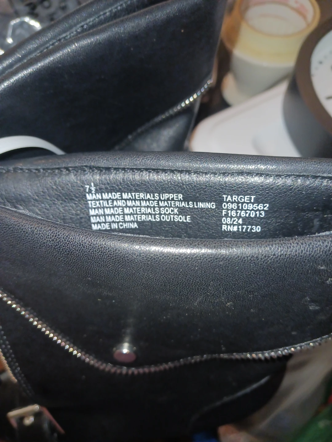 Black Pointed Toe Ankle Boots with Zippers - photo 2
