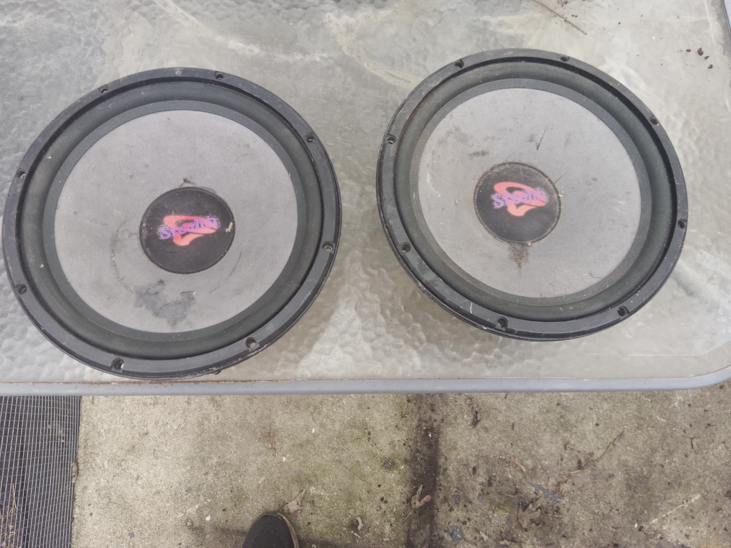 2 Cerwin-Vega S-12.4 12-inch Speakers