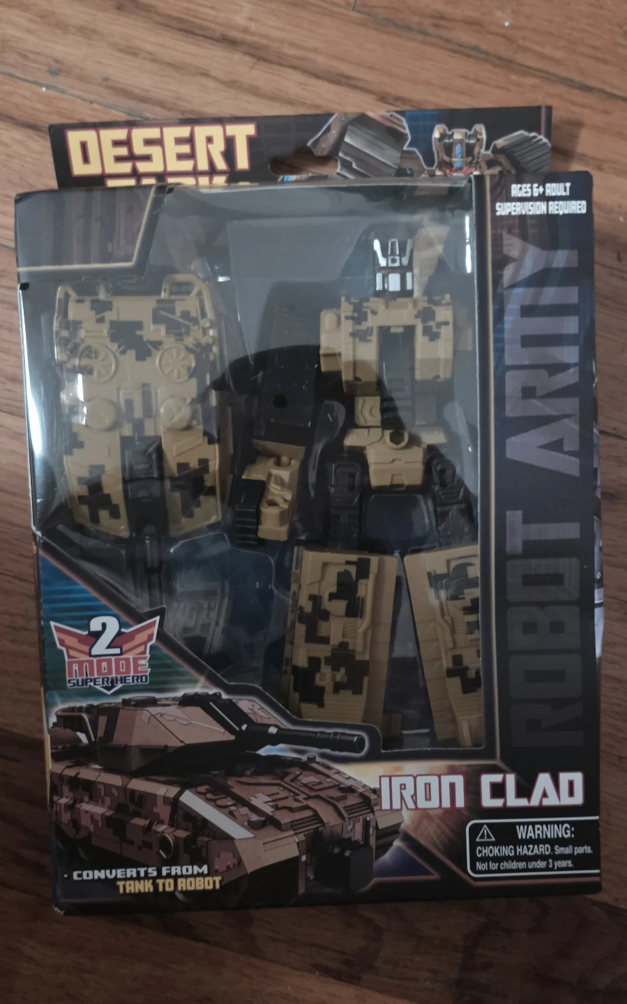 Robot Army Iron Clad Desert Tank - photo 2