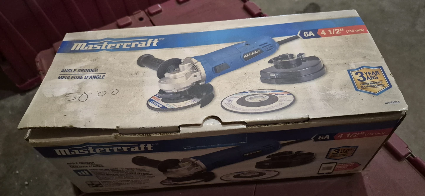 Mastercraft Angle Grinder - photo 3
