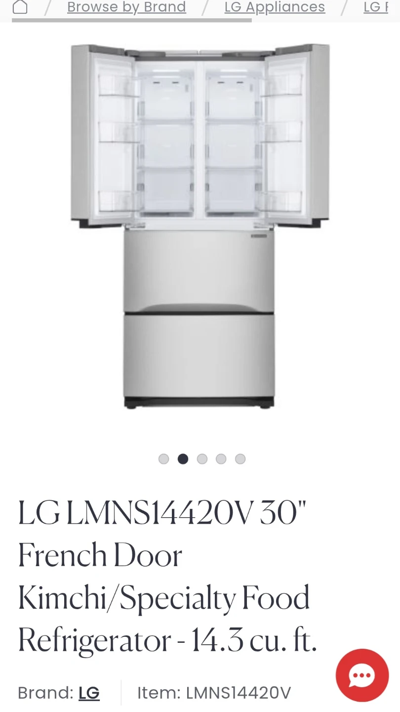 LG DIOS Invert Linear Kimchi  & Specialty Food Refrigerator